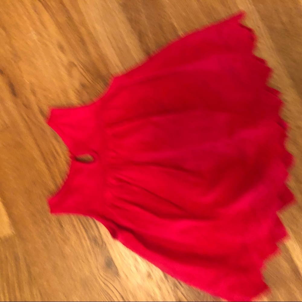 Baby tank top. Red.